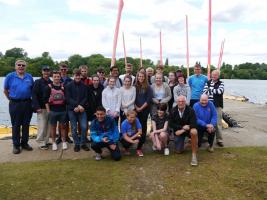Princes Risborough School Rotary Interact Club spend a day sailing at Bury Lakes Young Mariners July 2017