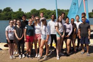 Princes Risborough School Rotary Interact Club visit Bury Lakes July 2018