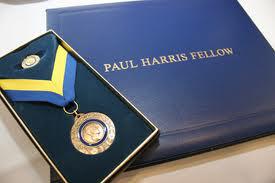 Paul Harris Fellowship - Tony Boddy 10 October 2012