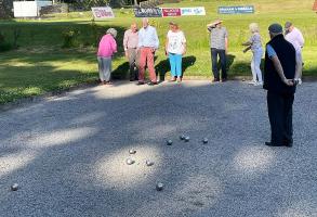 Petanque night at Troon