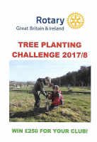 Rotary Tree Planting Challenge : 24 March 2018