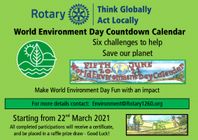 Rotary Environment Countdown Calendar