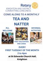 Tea and Natter - combatting loneliness