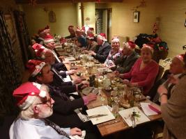 Christmas dinner at the Stagg in Titley