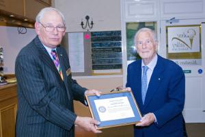 Honour for Founder Member of the Club
