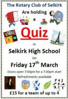 Rotary Club of Selkirk Quiz Night ** Updated **