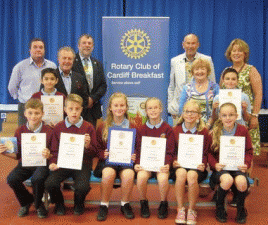 RotaKids. The 11th September was a special day in the calendar for Whitchurch Primary School, Cardiff as it held a special Assembly to establish its very own Rotakids Club, involving the youngest members of Rotary in Great Britain and Ireland.