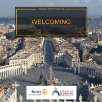Jubilee for Rotarians with the Pontiff in Rome