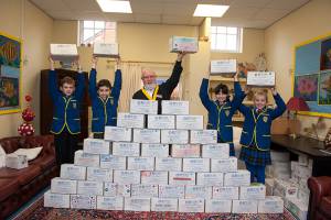  Rotary Shoebox Scheme at St Margaret's School Gosfield 