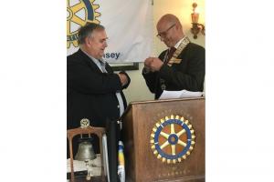 Rotary Club of Guernsey has a new President (26 June 2019)
