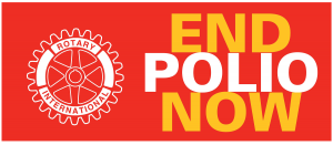 End Polio Now banner