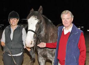 PRESENTATION OF 'ERIC' OUR HORSE TO THE FORTUNE CENTRE OF RIDING THERAPY