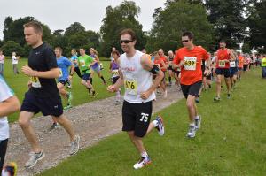 The start of the 2015 Englefield 10k