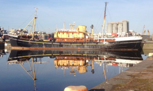  one of the last surviving sea-going steam trawlers in the world. She has been placed on the National Historic Ships Register and the SS Explorer Preservation Society are currently restoring her in the Edinburgh Dock, Leith. 