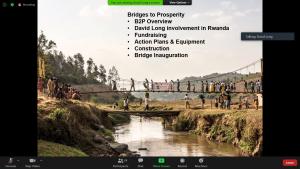 2020 - David Long, 'Bridge Building in Rwanda' - 3rd August