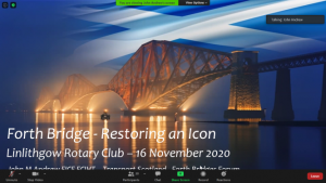 2020 - John Andrews, 'Forth Bridge - restoring an Icon' - 16th November