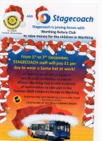 Stagecoach Sponsorship for Rotary