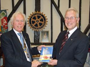 23 February 2011 - Rotary Day - we toast our Paul Harris Fellows and welcome a new member