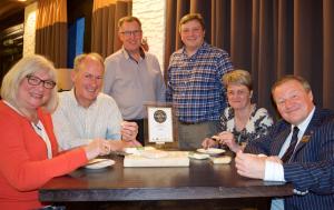 Rotarians and friends enjoy the Strathearn Cheese