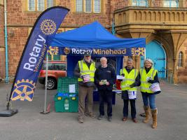 Earthquake Disaster Appeal in Minehead