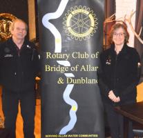 Dr Jan Chesham along with Brian Devlin – Heartstart Defibrillators -and where they are in Dunblane