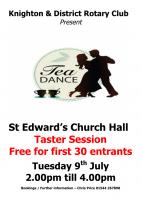 We held the first Tea Dance at the St Edwards Church hall