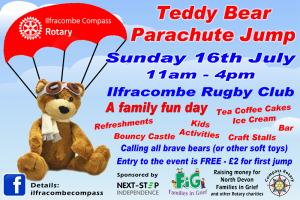 Teddy Bear Parachute Jump