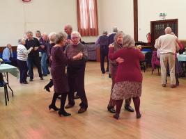 We hold a free afternoon tea and dance for the community