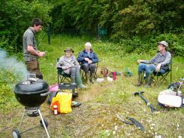 Whelford Pools - the Last Visit and the last BBQ