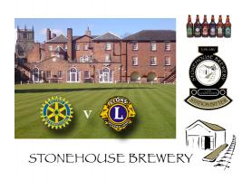 Bowls Match v Lions, The Wynnstay 1.30pm Stonehouse Brewery Tour 5.00pm