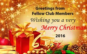 Christmas Greetings from Fellow Club Members