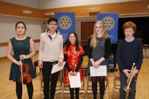 Feb 2017 Annual Young Musician of the Year District Competition