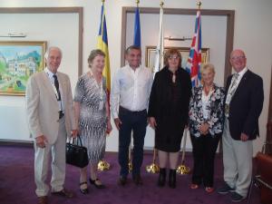 Meeting Vlad Oprea, Mayor of Sinaia