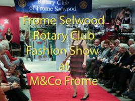 Fashion Show at M&Co Frome in aid of Frome Day Centre