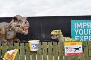 Fort Kinnaird is a wonderful shopping centre, always full of interesting things - like the animated dinosaurs last year!