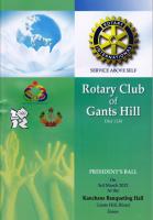 Rotary Club of Gants Hill President's Ball   Kanchans Banqueting Hall   3rd March 2012