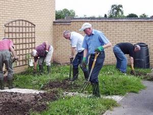 Gardening at Mirfield special School