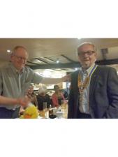 The Rotary Club of Eccleshall Handover Meeting