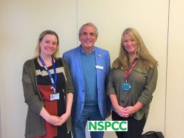 Caroline and Helen talk about the NSPCC and the Swindon Service Centre
