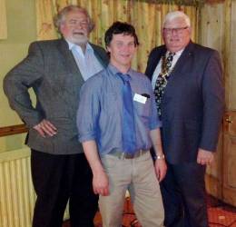 President Brian with Alwyn and Gareth