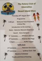 Desert Island Discs Evening