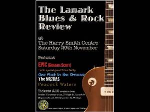 Lanark Blues and Rock Review