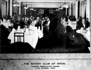 Rotary Club of Ripon - Charter Night