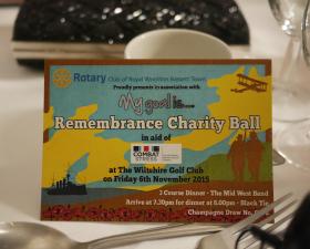 Ball Invitation - sponsored by "my goal is"