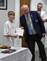 Winner of a recent Young Chef District final Stafford 