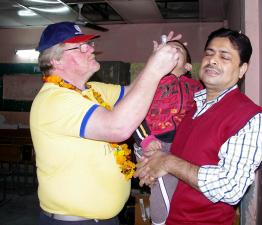 October 24th is World Polio Day - Guy & Gill join Rotary's Polio Immunisation team in India