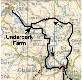 2007 Short Walk Map