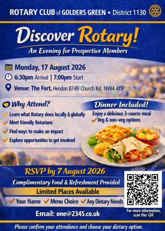 Discover Rotary! Flyer