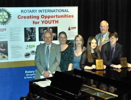 Winners with adjudicators and DG John Sayer