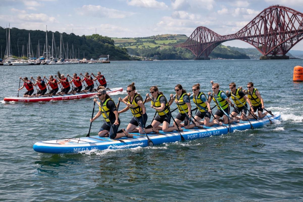 Rafters on the Forth
